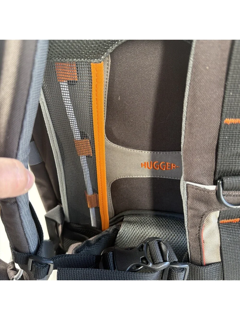 HUGGER Camera and Laptop Backpack Water Resistant Heavy Duty 1593